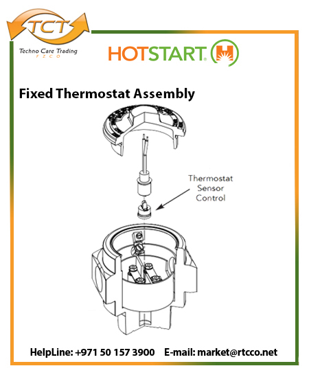 Hotstart Oil Heater – Industrial Immersion Fixed Thermostat