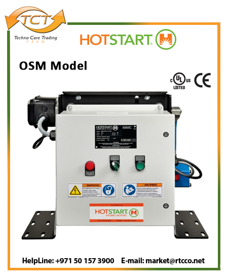 Hotstart OSM Oil Only Forced Circulation Heater
