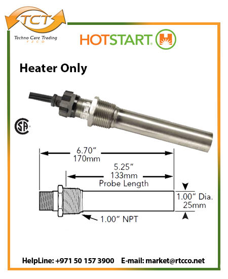 Hotstart Lube Oil Heater Weathertight-1